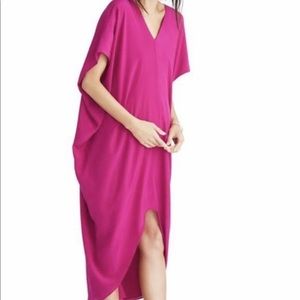 Hatch riviera fuchsia maternity dress